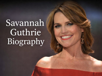 Savannah Guthrie Biography