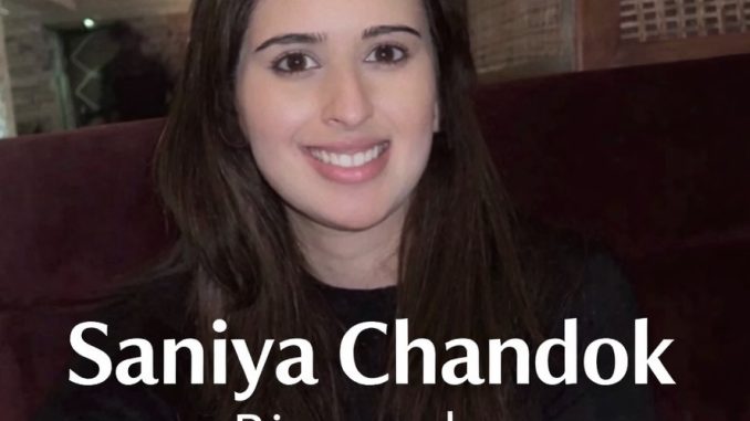 Saniya Chandok Biography