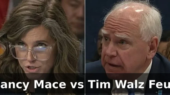 Nancy Mace vs Tim Walz: What Happened